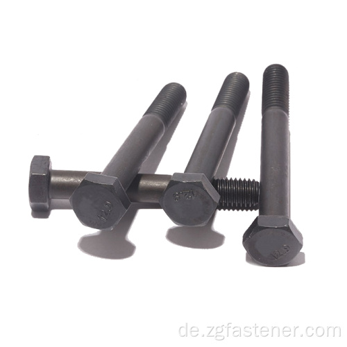 Schwarzoxid Sechskant Bolt Din931